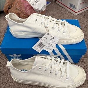 Adidas Nizza White Sneakers